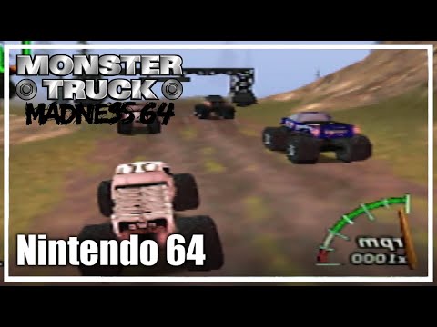 Monster Truck Madness 64 100% Nintendo 64 Walkthrough (The Heights)