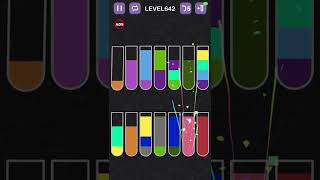 water_level_642 #watersortpuzzle #puzzle #game #sortpuzzle #color