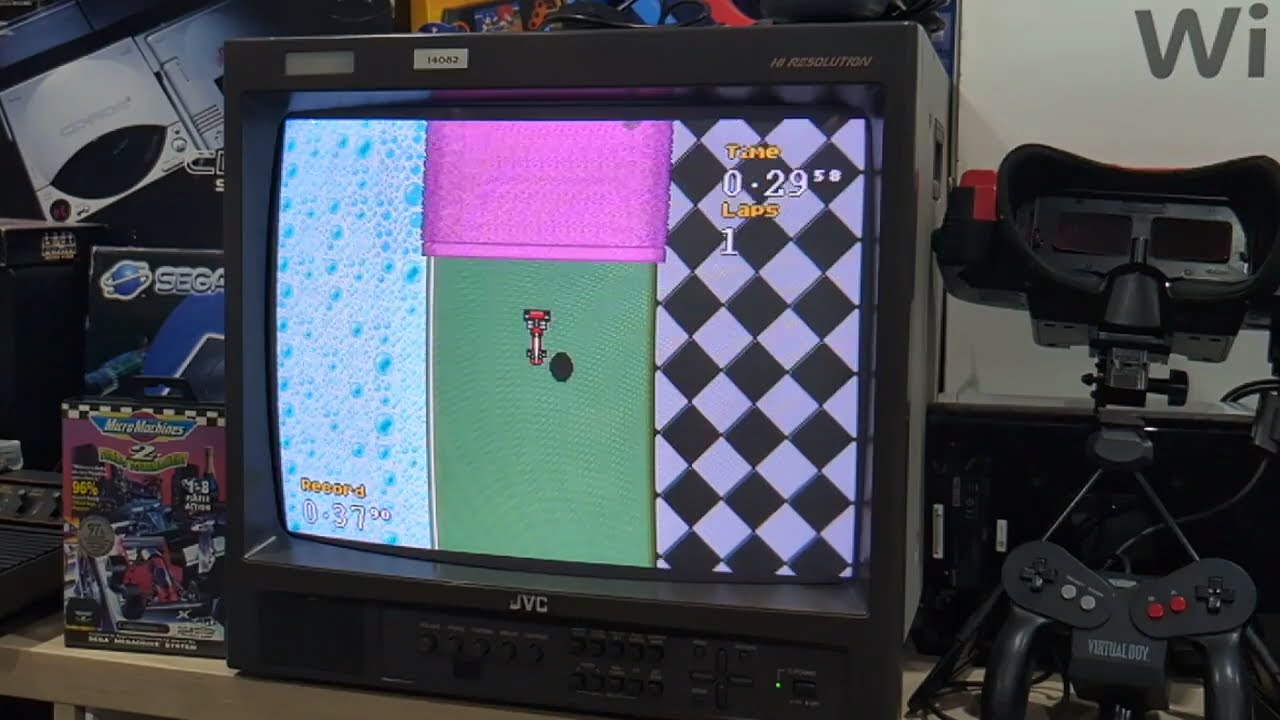 Micro Machines 2: Turbo Tournament - Bathtub Burnoff 3-Lap 