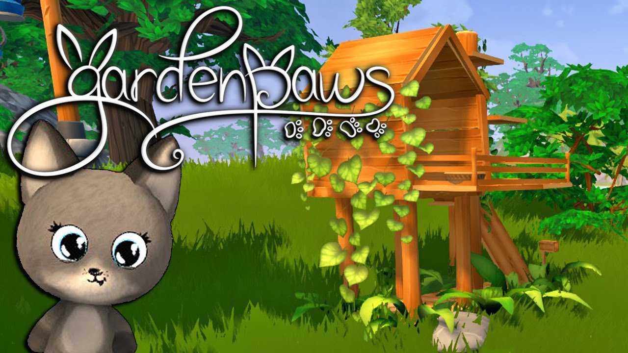 Building the Cat Habitat! Garden Paws (Alpha) Part 11 YouTube