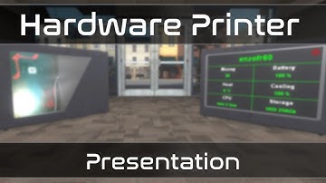 [RELEASE] HardWare Printer - GMOD Script / MOD