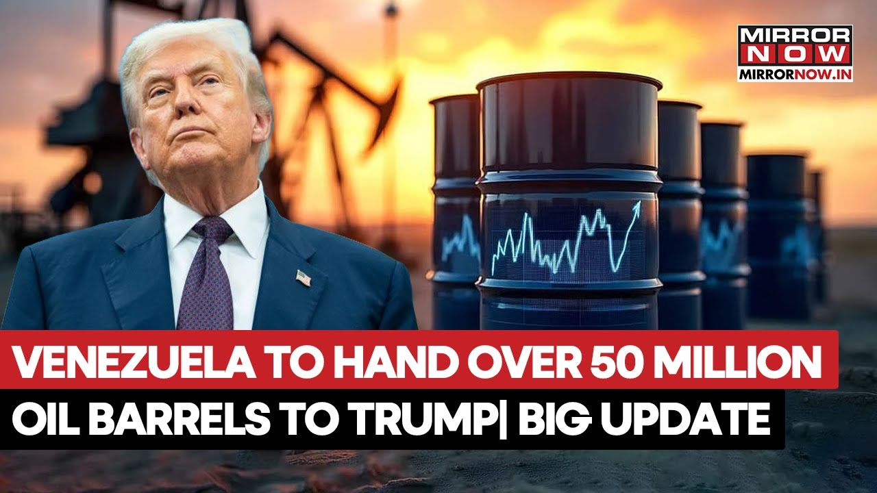 Venezuela To Turn Over 50 Million Barrels Of Oil To Trump & US For ...