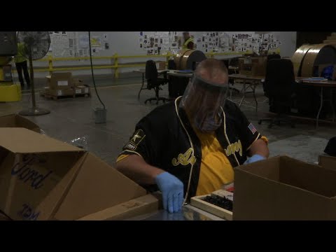 Video Veteran makes face shields at Ford subsidiary - youtube