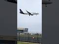 Lufthansa City VL904 A320 D-AIJM Landing Heathrow FRA to LHR #aviationshorts #heathrowplanespotting