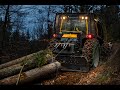 Promocijski video za UNIFOREST 2x100H winch with NEW VALPRO forest tractor - Alenfra Productions