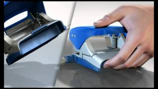 Locher Leitz 5008-00-35, Net Stanzleistung Ca. 30 Blatt, Blau