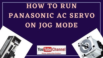 How to Run Panasonic A5 Series on Test Mode || Panasonic Servo ko Test Kerne ka Tarika