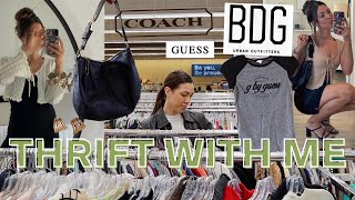 thrift with me for spring! I am so ready for spring 2023! + try on thrift haul