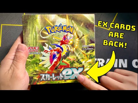 Opening Pokemon Japan's Scarlet EX Booster Box! [30 Booster