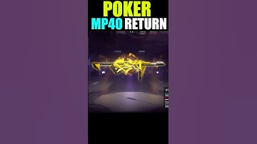 Poker mp40 Return Confirm Date😱 #pokermp40return