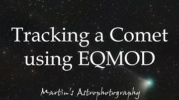 Een komeet volgen met EQMOD