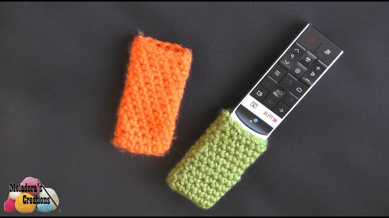 Crochet A Remote Control Cover With Ease! Easy Tutorial For Beginners