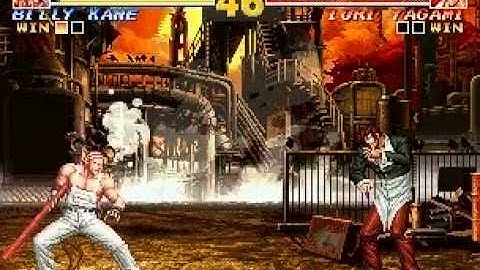 KOF95 - Billy Kane vs. Iori Yagami