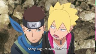 Bad Konahamaru In Boruto Episode 1Boruto Vs Konahamaru