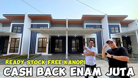Gak Rugi Beli Rumah Disini Bayar 1,5 Juta Cash Back 6 Juta