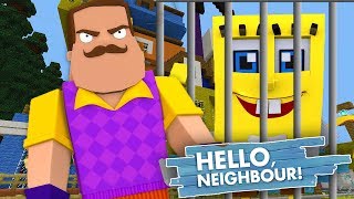 HELLO NEIGHBOUR TAKES SPONGEBOB!? screenshot 5