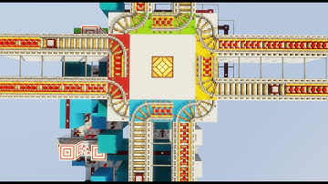 ASMR: Automatic System for Minecart Routing - Tutorial | Minecraft 1.16+