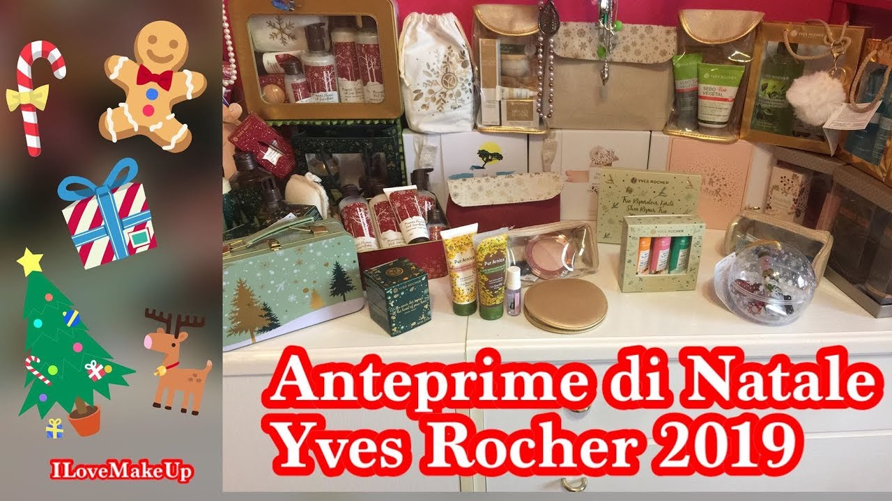 Immagini Natale Yves Rocher.Spacchettiamo Le Anteprime Natale Yves Rocher 2019 Youtube