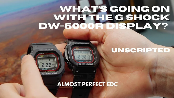 The Truth About G Shock DW-5000R Viewing Angles