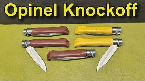 Opinel Knockoffs, why I bought them.