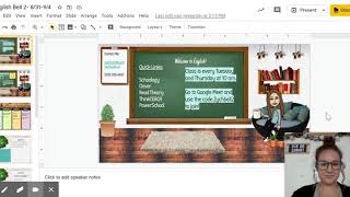 How to work "Weekly Schedule" from Schoology