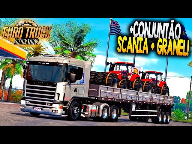 Scania Qualificada + Granel Arqueada Top Mod Ets2 1.48 - Dalenha Mods