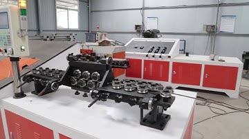 2d wire bending machine introduce video