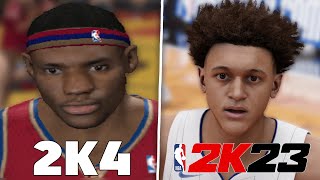 Scoring With The First Overall Pick In Every NBA 2K!