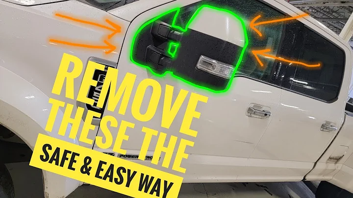 | HOW TO | Remove the side mirror off your 2017 2018 2019 2020 2021 2022 Ford Superduty truck