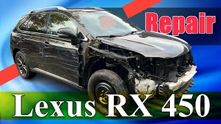 Lexus Rx. The Right Side Repair. Ремонт Правой Стороны.