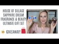 HOUSE OF SILLAGE UNBOXING!  ✨SAPPHIRE DREAM FRAGRANCE & BEAUTY ULTIMATE GIFT 🎁 SET | PLUS GIVEAWAY✨🎁