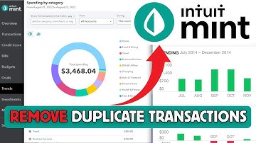How to Remove Duplicate Transactions in Mint 2025?