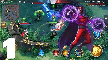 MARVEL SUPER WAR  : Gameplay Walkthrough | Part 1| IOS, Android