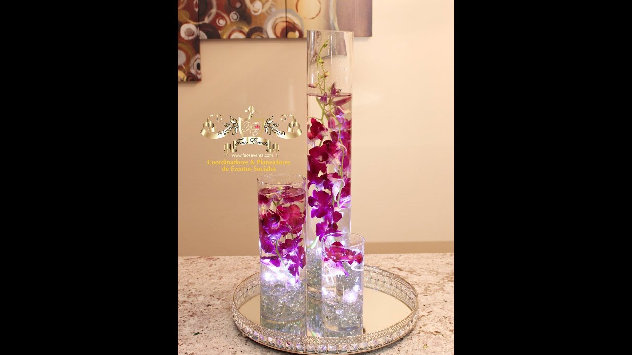 COMO HACER CENTRO DE MESA DE 3 CILINDROS CON FLORES DE ORQUIDEAS YouTube COMO HACER CENTRO DE MESA DE 3 CILINDROS CON FLORES DE ORQUIDEAS YouTube