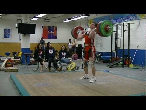 Ian Wilson 190kg Clean And Jerk