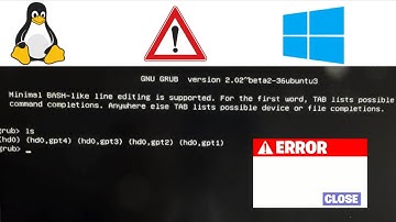 GNU GRUB version 2.06 problem || How to switch to windows boot manager 