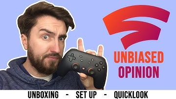 Google Stadia Unboxing, set up and quick look