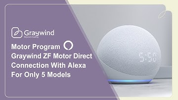 Motor Program | Graywind ZF Motor Direct Connection With Alexa | For Only 5 Models