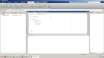 Bubble Sort algorithm Solved using recursive MATLAB function
