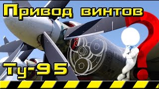 Как работает механизм привода винтов на самолетах Ту-95, Ту-114 и Ту-142