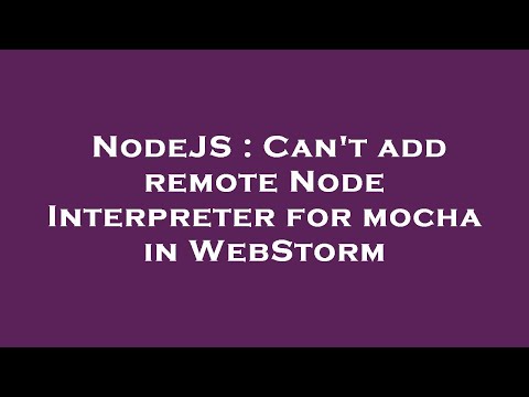 NodeJS : Can't