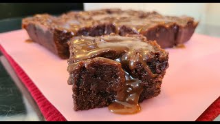 How to make Homemade Caramel Fudge Brownies