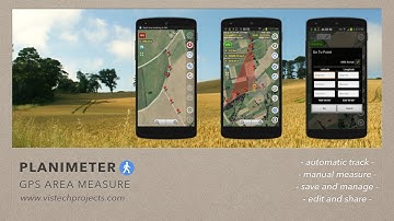 Planimeter - GPS area measure. All kinds of measurements on Google Maps using Android and GPS.