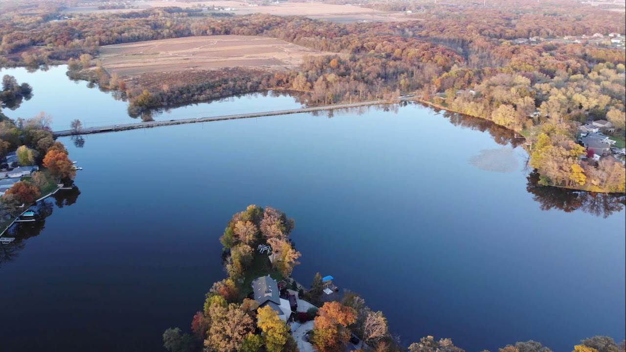 Lake Dale Fall 2018 Flyover movie YouTube