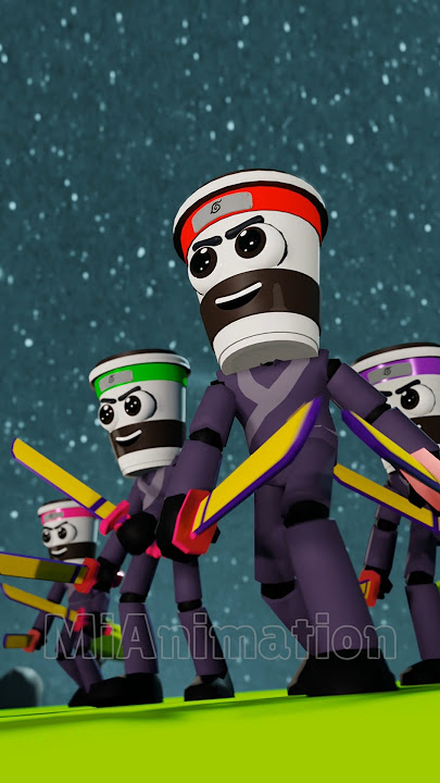 Cappuccino Assassino Noob or PRO 😱 PK XD Meme #funny #memes #animation #pkxd #shorts