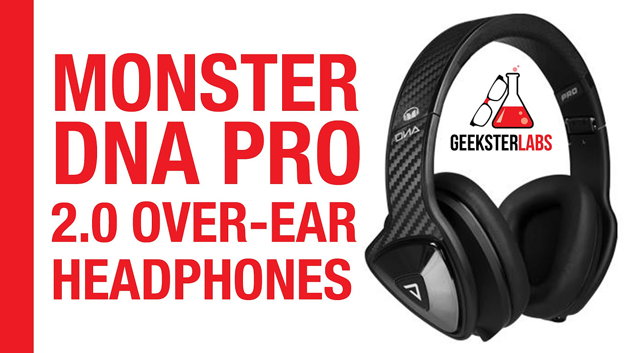Monster DNA Pro 2.0 Over-Ear Headphones Review - YouTube