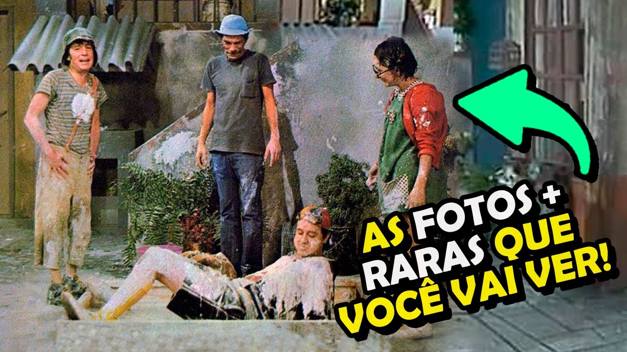 Os BASTIDORES de CHAVES como você NUNCA VIU!! 😍 FOTOS IMPRESSIONANTES!!