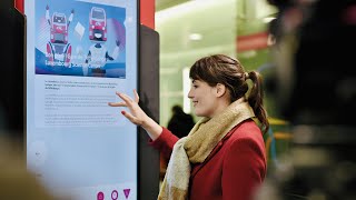 AIRxTOUCH KIOSK Series 3 | Case Study 'Transportation' with CFL