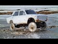 КОПЕЙКА ... ВАЗ 2101 на зацепистых колесах! RC OFFroad 4x4