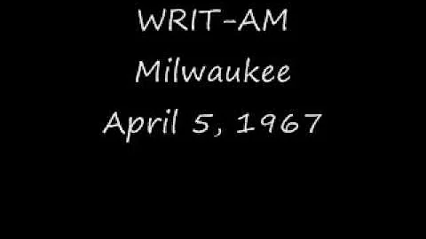 WRIT AM Milwaukee April 5, 1967